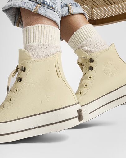 Converse Chuck Tayor All Star Lift Women Platform Shoes Beige USA | C-53482679