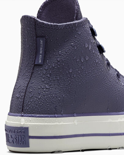 Converse Chuck Tayor All Star Lift Women Platform Shoes Grey Purple / Lavender Grey USA | C-32571409