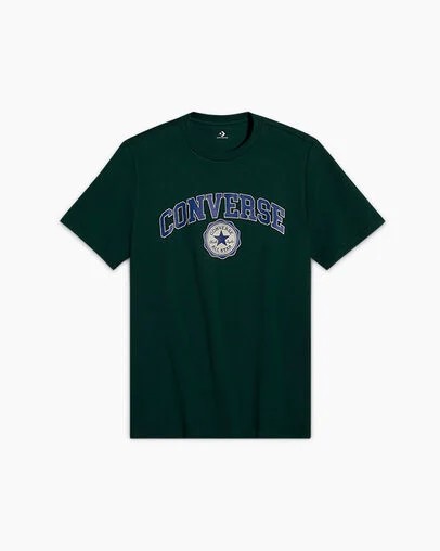 Converse Classic Men T Shirts Green USA | C-16530979
