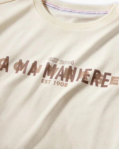 Converse Converse x A Ma Manière Gold Standard Men T Shirts White USA | C-65381279
