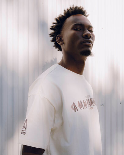 Converse Converse x A Ma Manière Gold Standard Men T Shirts White USA | C-65381279