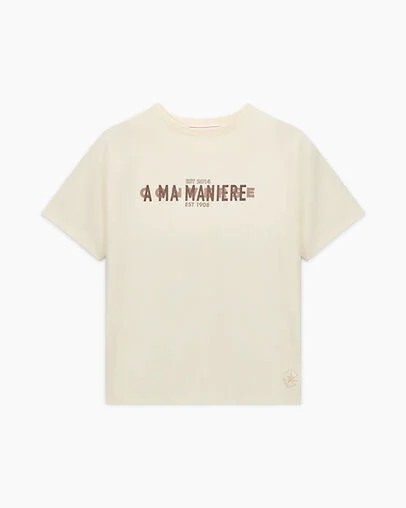 Converse Converse x A Ma Manière Gold Standard Men T Shirts White USA | C-65381279