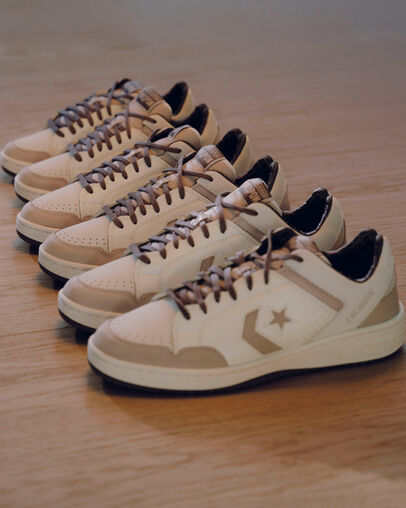 Converse Converse x A Ma Manière Weapon Men Tennis Shoes Khaki Grey / Purple USA | C-41037299