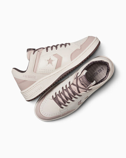 Converse Converse x A Ma Manière Weapon Men Tennis Shoes Khaki Grey / Purple USA | C-41037299