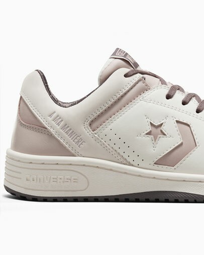 Converse Converse x A Ma Manière Weapon Women Basketball Shoes Khaki Grey / Purple USA | C-90281649