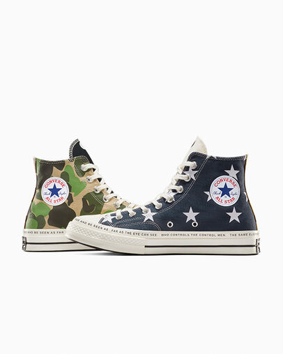 Converse Converse x Brain Dead Chuck 70 Men Sneakers White / Black / Multicolor USA | C-73029189