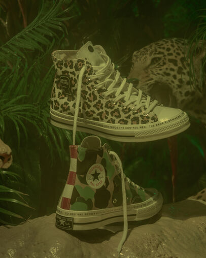 Converse Converse x Brain Dead Chuck 70 Men Sneakers White / Black / Multicolor USA | C-41395789