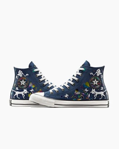 Converse Converse x Coraline Chuck Taylor All Star Women Sneakers Black USA | C-32457699
