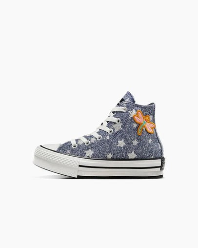 Converse Converse x Coraline Chuck Taylor All Star EVA Lift Kids' Platform Shoes Black USA | C-38597049