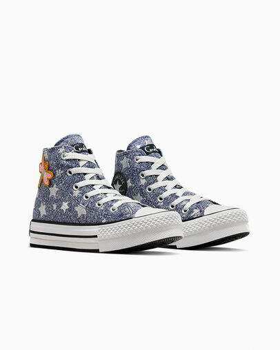 Converse Converse x Coraline Chuck Taylor All Star EVA Lift Kids' Platform Shoes Black USA | C-38597049