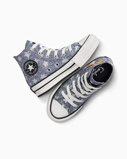 Converse Converse x Coraline Chuck Taylor All Star EVA Lift Kids' Platform Shoes Black USA | C-38597049