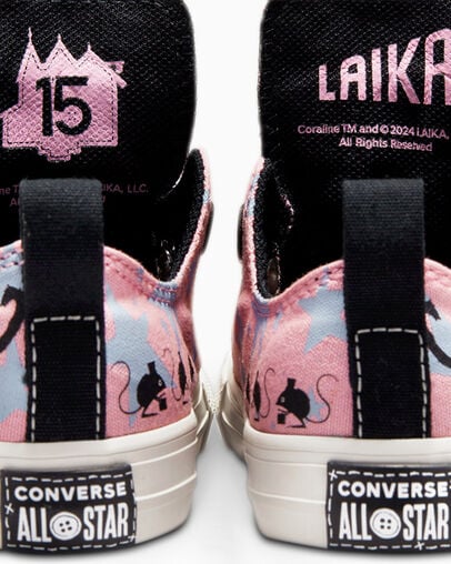 Converse Converse x Coraline Chuck Taylor All Star Kids' Sneakers Pink / Black USA | C-50648919