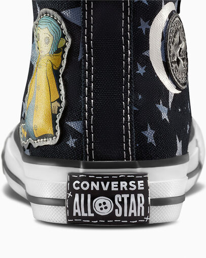 Converse Converse x Coraline Chuck Taylor All Star Easy On Kids' Sneakers Black / Pink USA | C-24635979