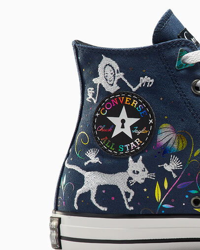 Converse Converse x Coraline Chuck Taylor All Star Men Sneakers Black USA | C-26347599