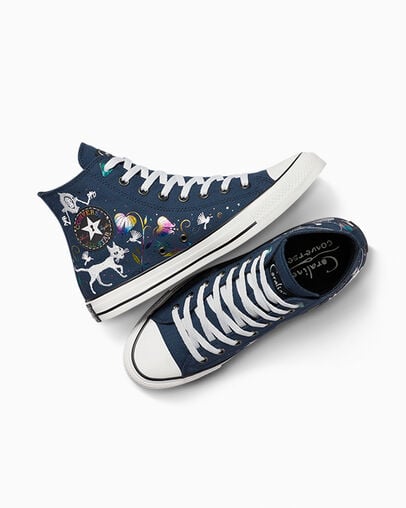 Converse Converse x Coraline Chuck Taylor All Star Men Sneakers Black USA | C-40387619