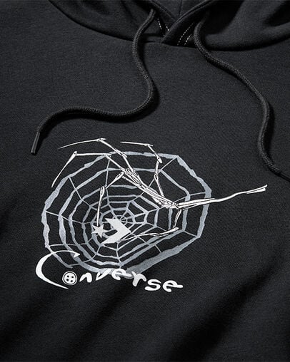 Converse Converse x Coraline Men Hoodie Black USA | C-03694859