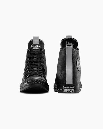 Converse Converse x Coraline “Other Wybie” Chuck Taylor All Star Men Sneakers Black / Black USA | C-25869379
