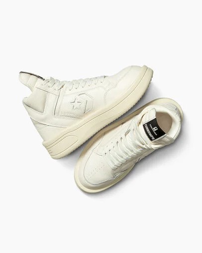 Converse Converse x DRKSHDW TURBOWPN Women Boots White / Cream USA | C-81390749
