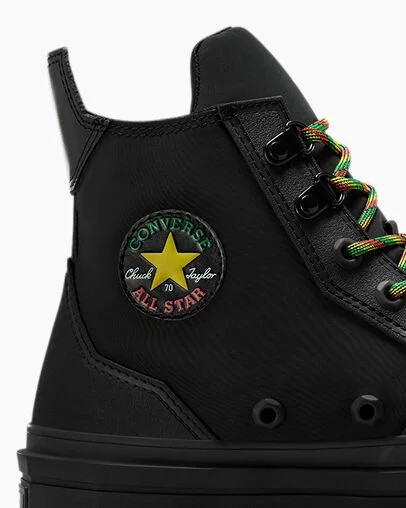 Converse Converse x Daily Paper Chuck 70 De Luxe Squared Men Sneakers Black USA | C-28453979