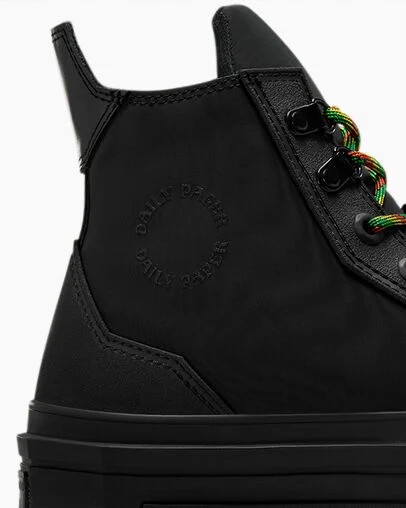 Converse Converse x Daily Paper Chuck 70 De Luxe Squared Men Sneakers Black USA | C-28453979