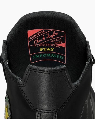 Converse Converse x Daily Paper Chuck 70 De Luxe Squared Men Sneakers Black USA | C-28453979