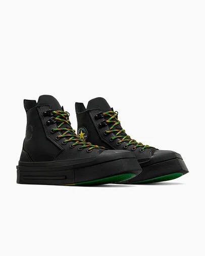 Converse Converse x Daily Paper Chuck 70 De Luxe Squared Men Sneakers Black USA | C-28453979