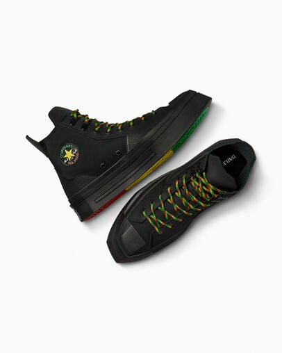 Converse Converse x Daily Paper Chuck 70 De Luxe Squared Men Sneakers Black USA | C-76924139