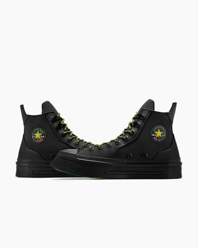 Converse Converse x Daily Paper Chuck 70 De Luxe Squared Men Sneakers Black USA | C-76924139
