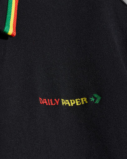 Converse Converse x Daily Paper Cropped Women Shirts Black USA | C-31064729
