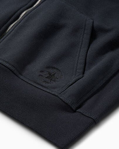 Converse Converse x Daily Paper Full Zip Women Hoodie Black USA | C-13250489