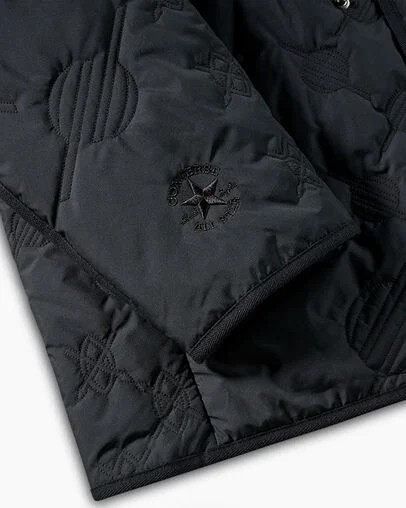 Converse Converse x Daily Paper Malden Liner Men Jacket Black USA | C-31079489