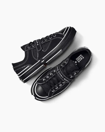 Converse Converse x Feng Chen Wang 2-in-1 Chuck 70 Women Sneakers Black USA | C-52807139