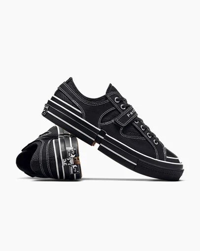 Converse Converse x Feng Chen Wang 2-in-1 Chuck 70 Women Sneakers Black USA | C-52807139