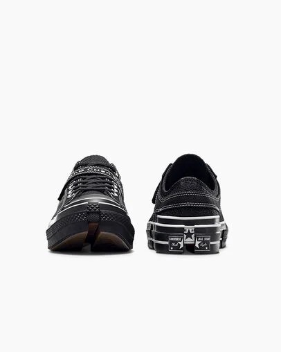 Converse Converse x Feng Chen Wang 2-in-1 Chuck 70 Women Sneakers Black USA | C-52807139