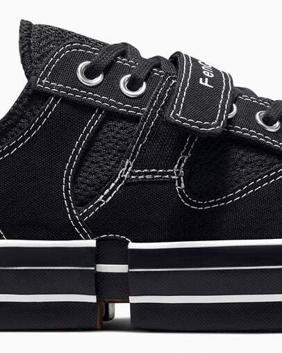Converse Converse x Feng Chen Wang 2-in-1 Chuck 70 Women Sneakers Black USA | C-52807139