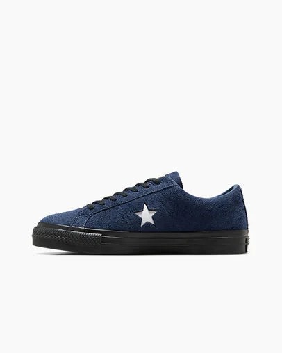Converse Converse x IRAK NYC One Star Pro Women Skate Shoes Navy / Black / Yellow USA | C-60534919