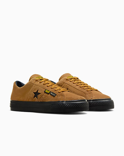 Converse Converse x IRAK NYC One Star Pro Women Tennis Shoes Brown / Black USA | C-19670539
