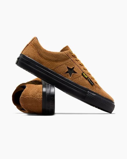 Converse Converse x IRAK NYC One Star Pro Women Tennis Shoes Brown / Black USA | C-19670539