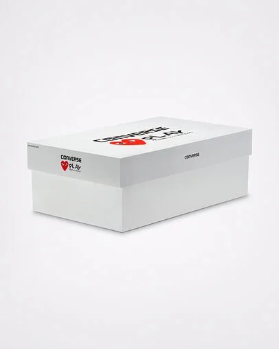 Converse Converse x PLAY Comme des Garçons Chuck 70 Men Sneakers White / Red USA | C-70456199