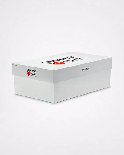 Converse Converse x PLAY Comme des Garçons Chuck 70 Men Sneakers Black / White / Red USA | C-01437589
