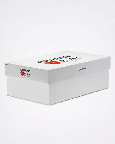 Converse Converse x PLAY Comme des Garçons Chuck 70 Men Sneakers Black / White / Red USA | C-87062419