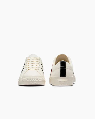Converse Converse x PLAY Comme des Garçons One Star Academy Pro Women Skate Shoes White / Black / Red USA | C-31974259
