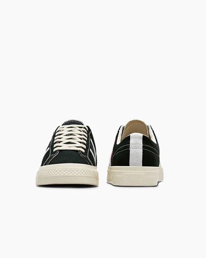 Converse Converse x PLAY Comme des Garçons One Star Academy Pro Women Tennis Shoes Black / Red USA | C-60398579