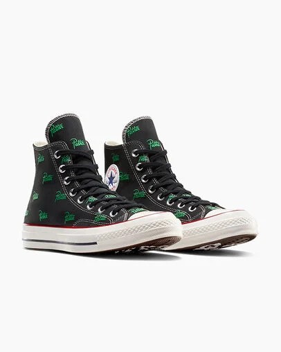 Converse Converse x Patta Chuck 70 Men Sneakers Black / Green USA | C-19342789