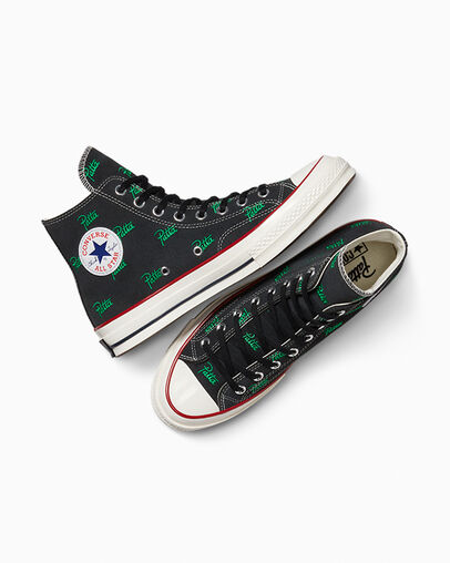 Converse Converse x Patta Chuck 70 Men Sneakers Black / Green USA | C-19342789