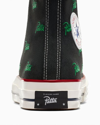Converse Converse x Patta Chuck 70 Men Sneakers Black / Green USA | C-19342789