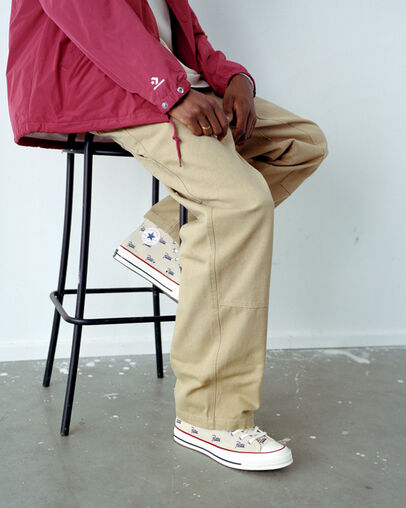 Converse Converse x Patta Chuck 70 Men Sneakers Beige White / Blue USA | C-13879249