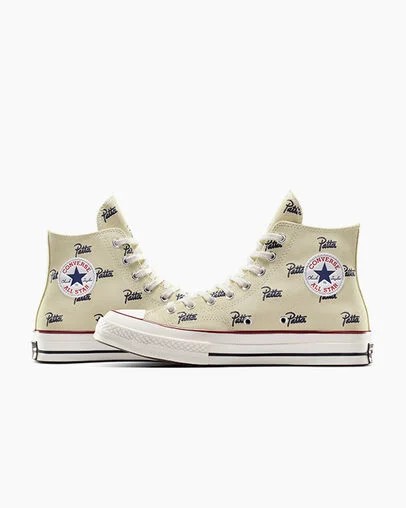 Converse Converse x Patta Chuck 70 Women Sneakers Beige White / Blue USA | C-16037459