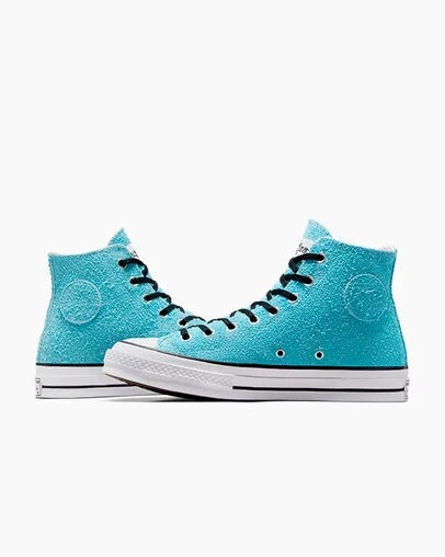 Converse Converse x Stüssy Chuck 70 Men Sneakers Blue USA | C-12039859