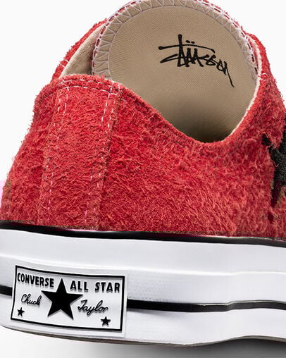 Converse Converse x Stüssy Chuck 70 Men Sneakers Red USA | C-19403259